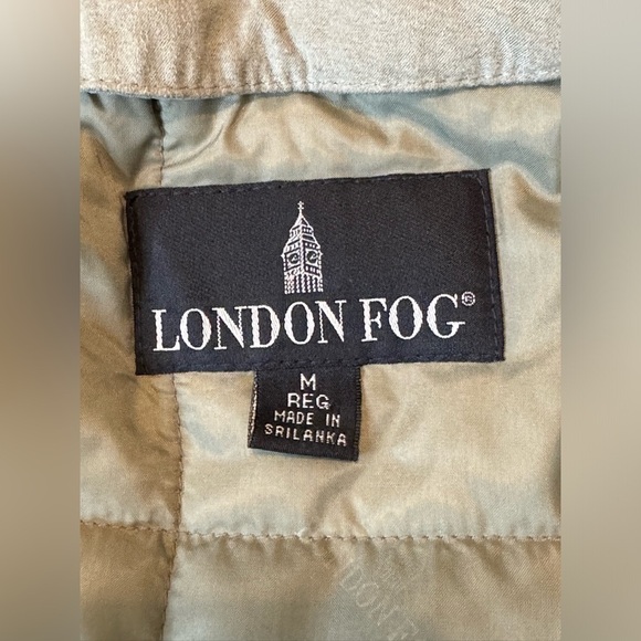 London Fog Women’s Anorak Utility Drawstring Waist Jacket Size M - Picture 10 of 14
